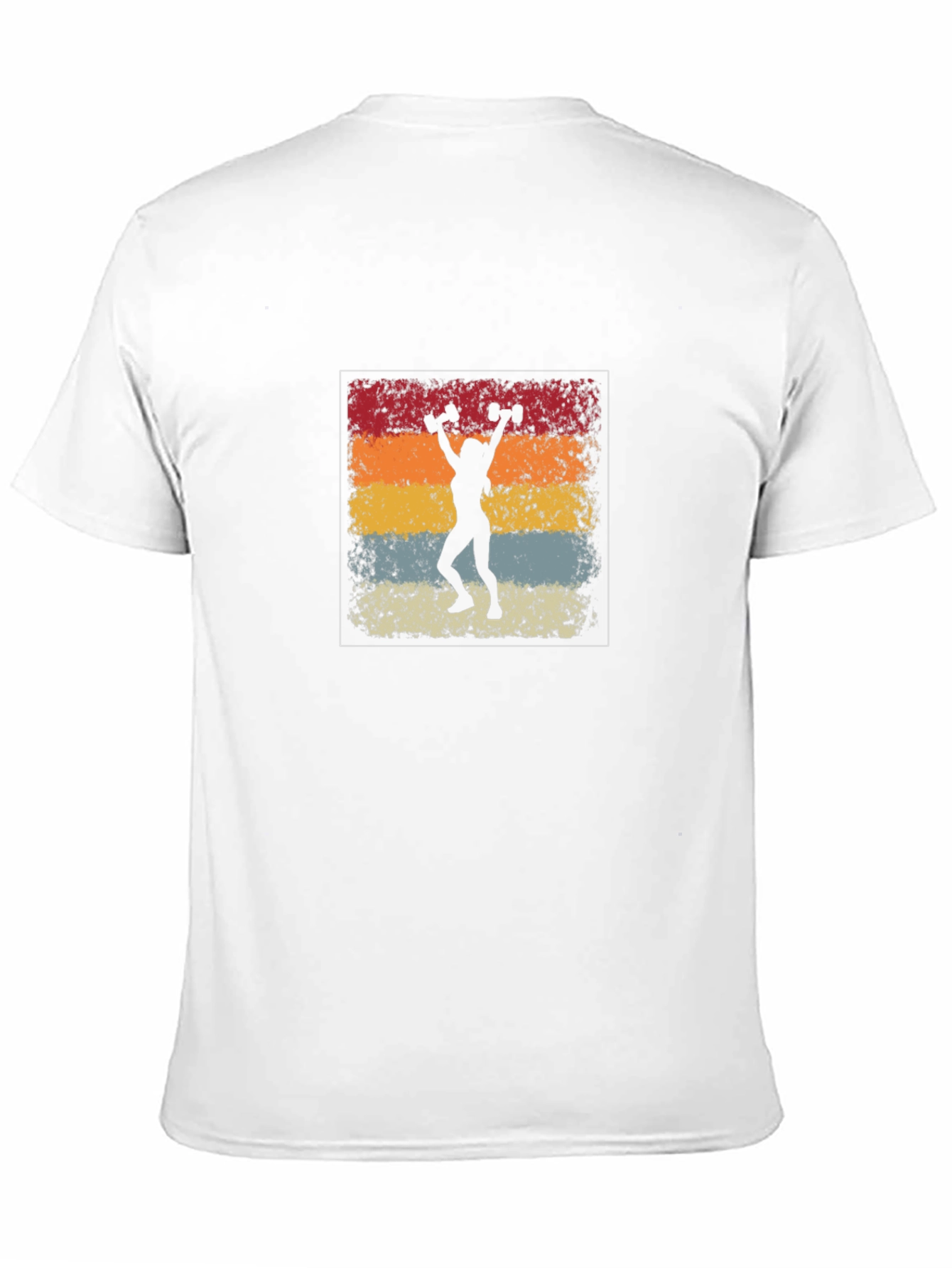 Retro Gym T-Shirt - Weightlifting Design