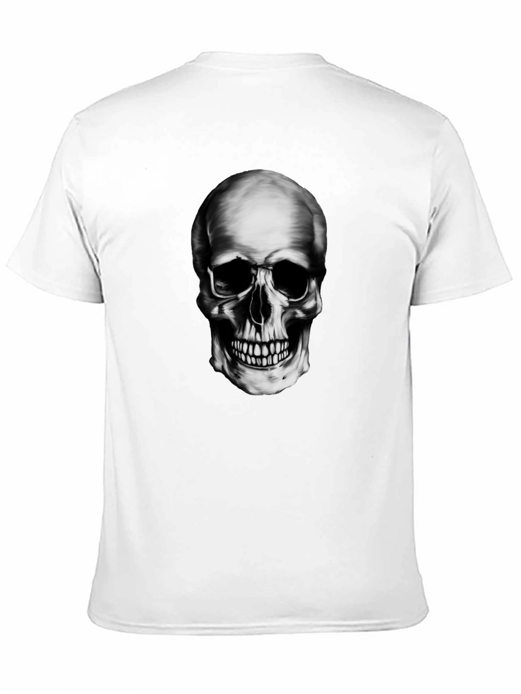 Skull Graphic Black T-Shirt - Edgy Style