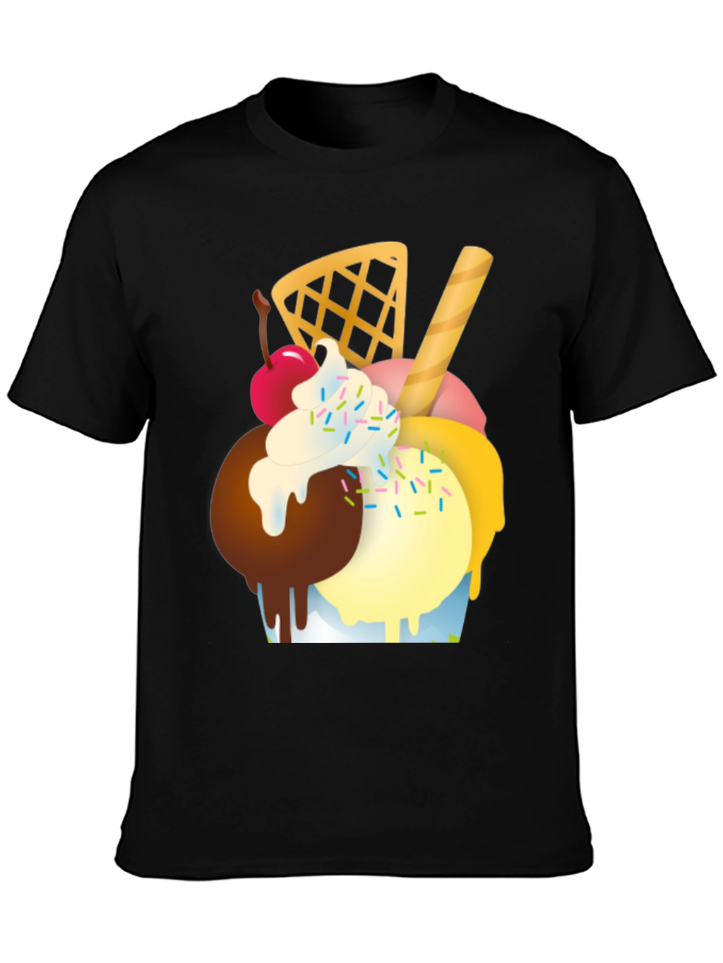 Ice Cream Graphic Tee - Fun Summer Style