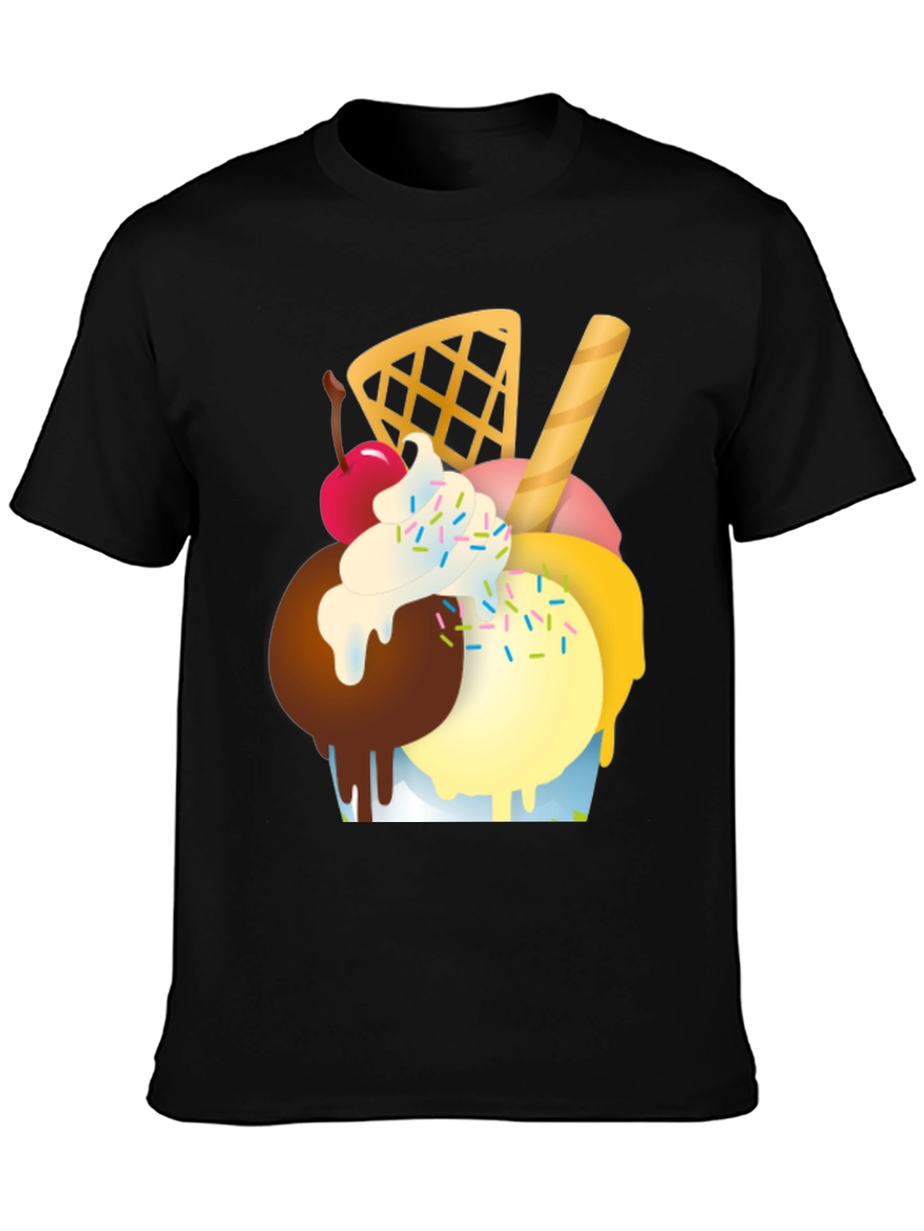 Ice Cream Graphic Tee - Fun Summer Style
