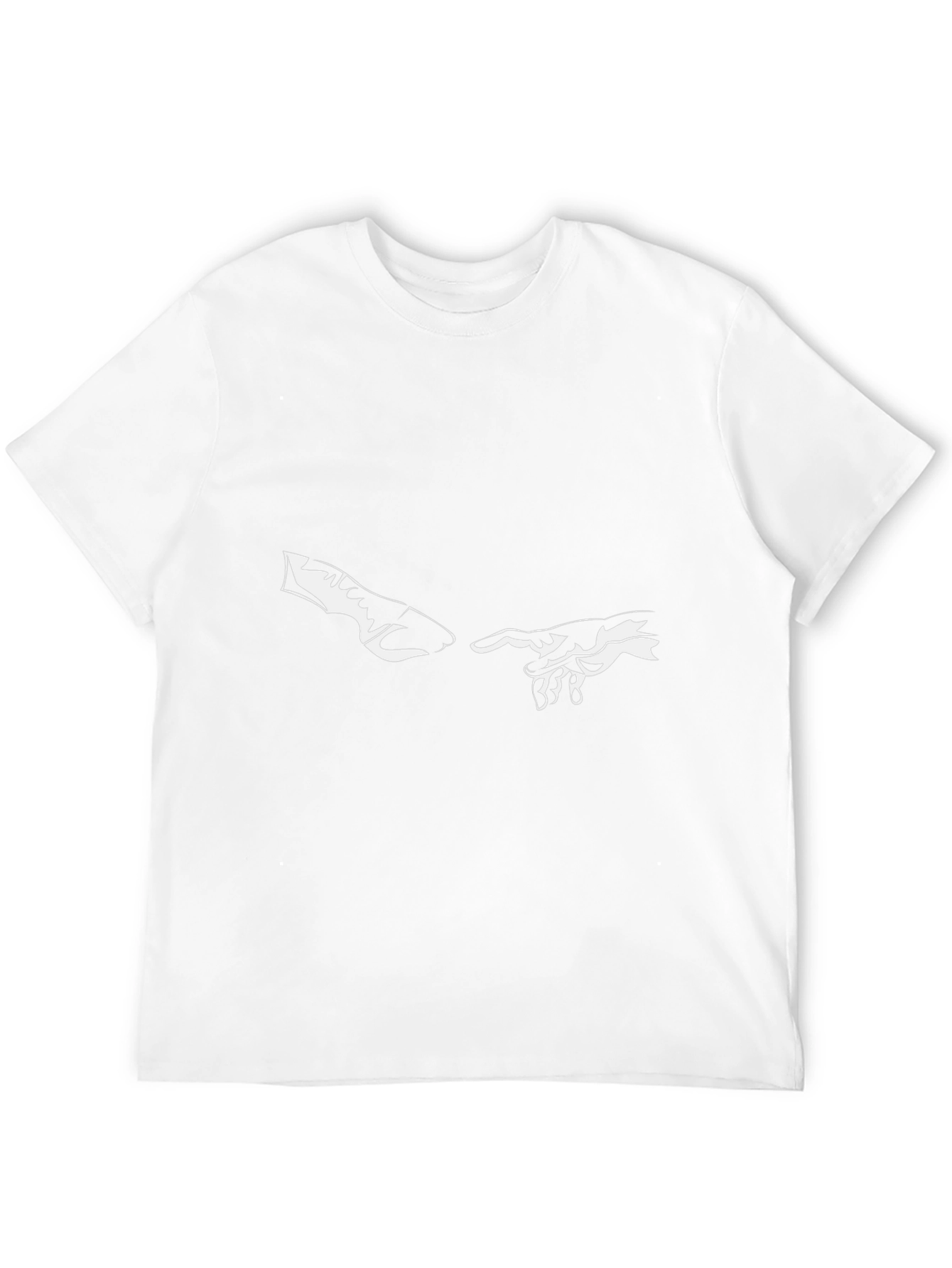 Creation Hands Graphic Black T-Shirt