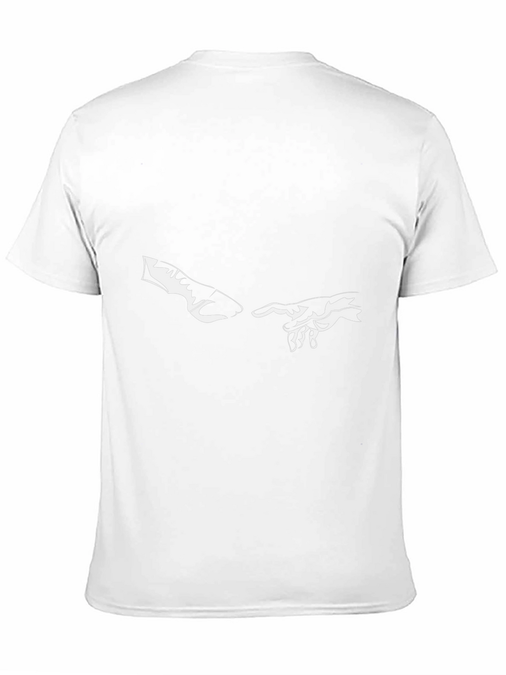 Creation Hands Graphic Black T-Shirt