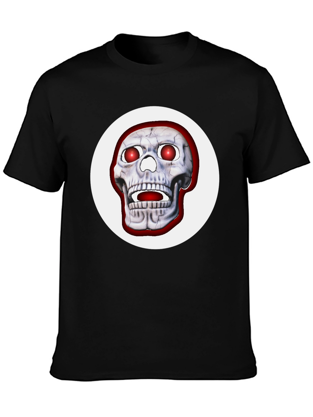 Skull Graphic T-Shirt - Bold Halloween Tee