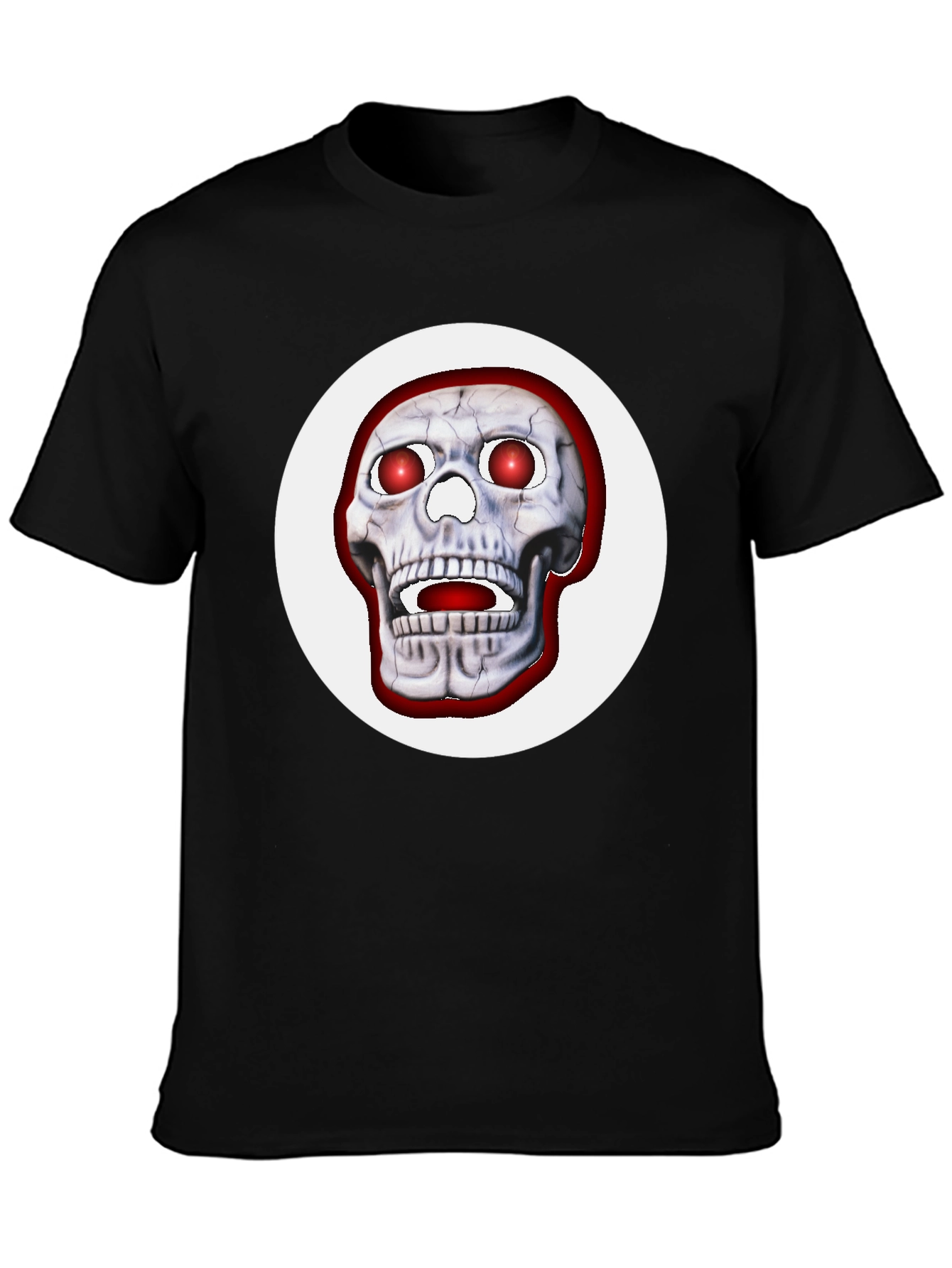 Skull Graphic T-Shirt - Bold Halloween Tee