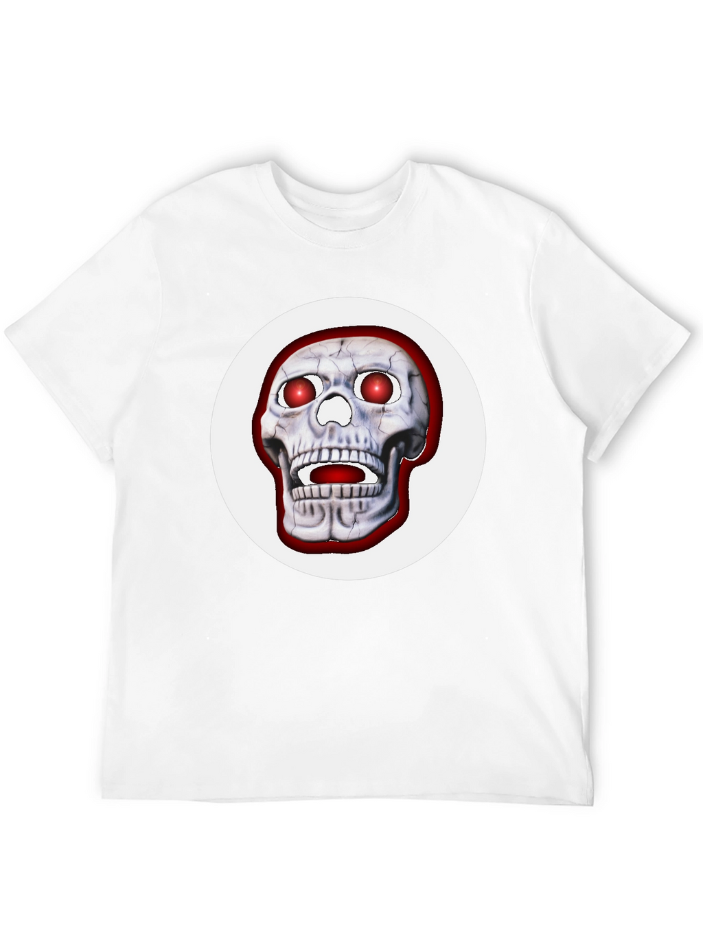 Skull Graphic T-Shirt - Bold Halloween Tee