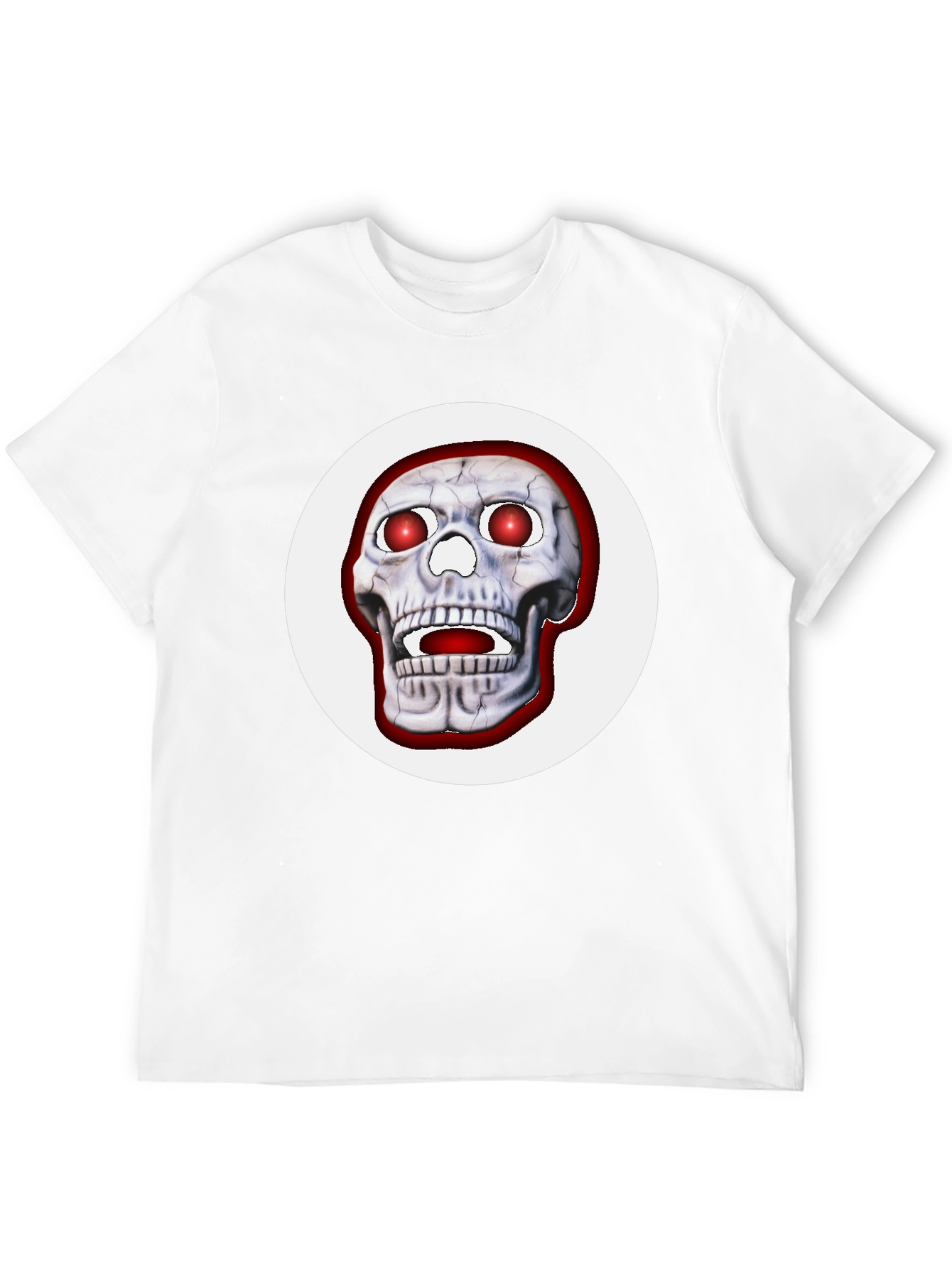 Skull Graphic T-Shirt - Bold Halloween Tee