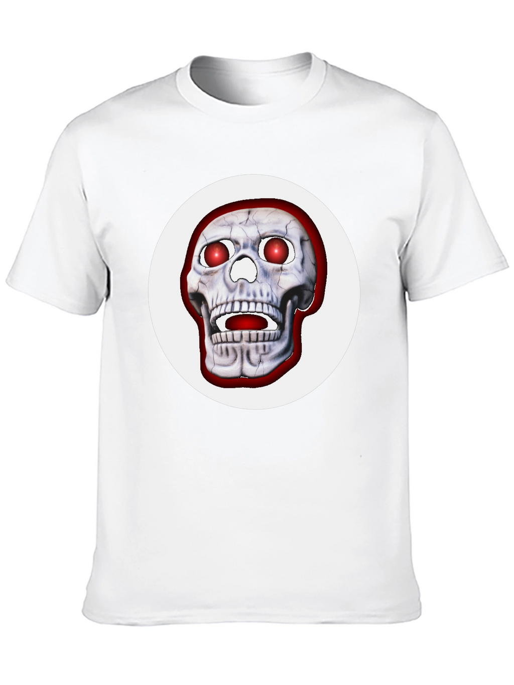 Skull Graphic T-Shirt - Bold Halloween Tee