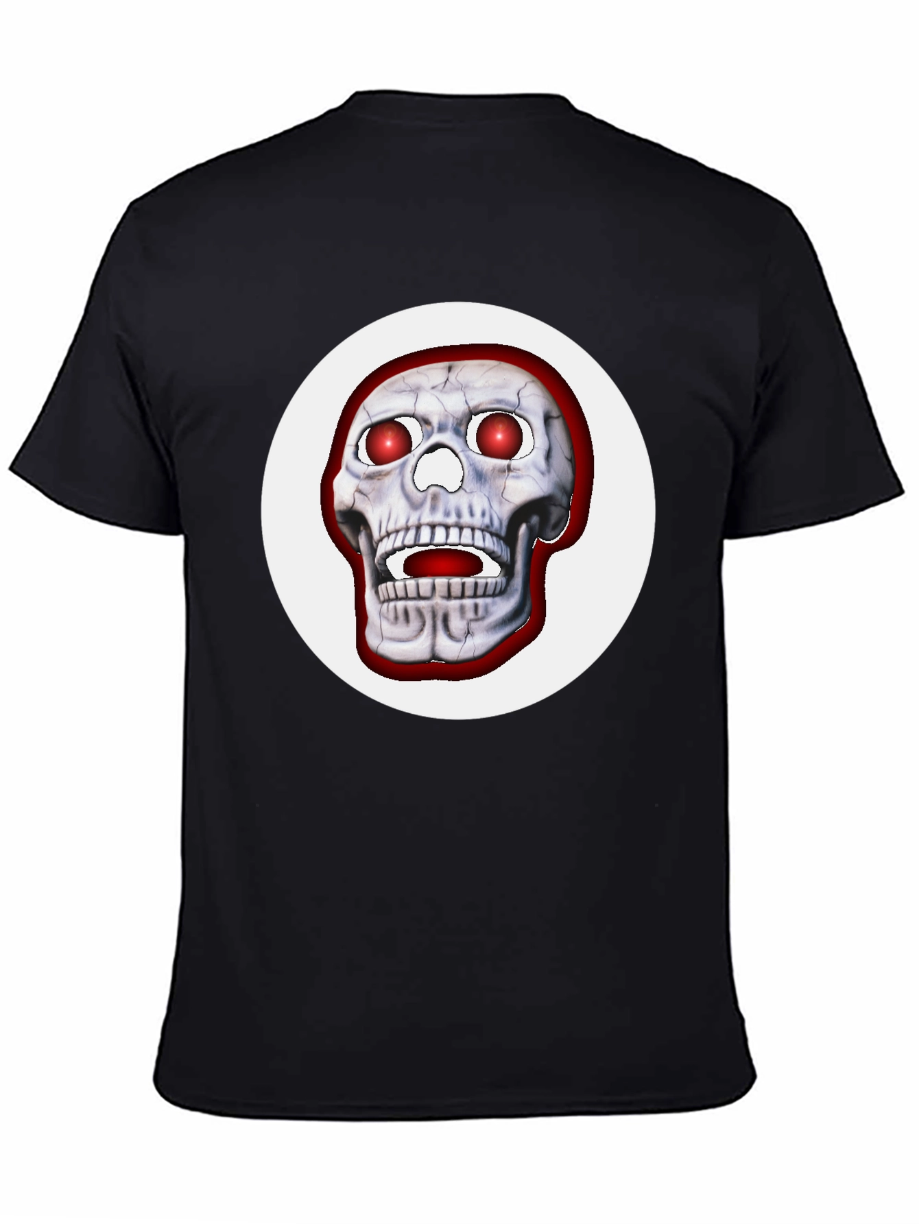 Skull Graphic T-Shirt - Bold Halloween Tee