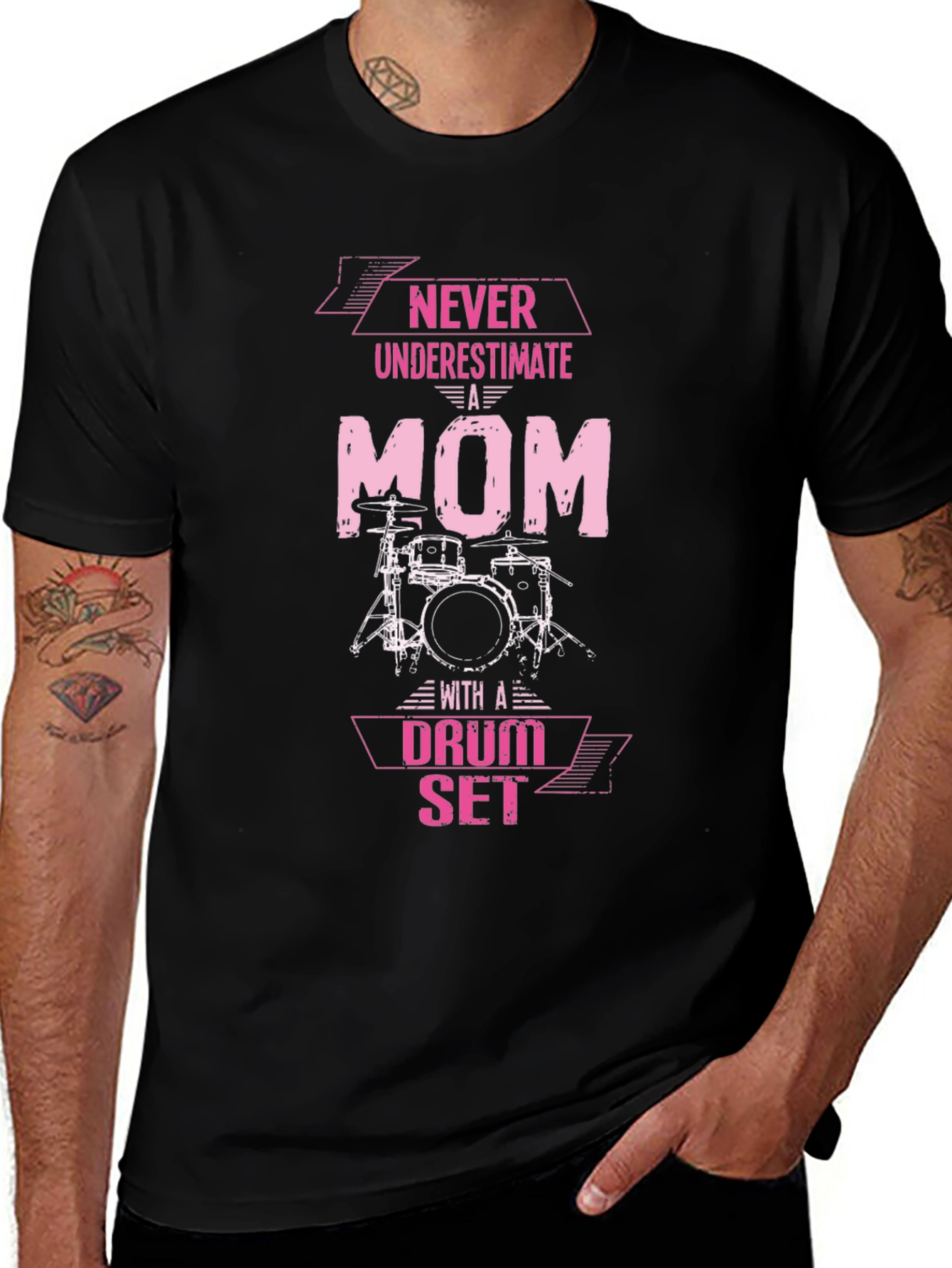 Mom Drum Set T-Shirt
