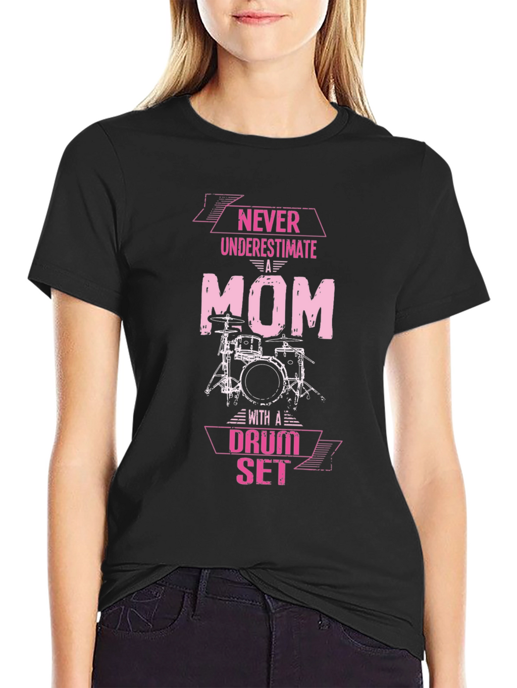 Mom Drum Set T-Shirt