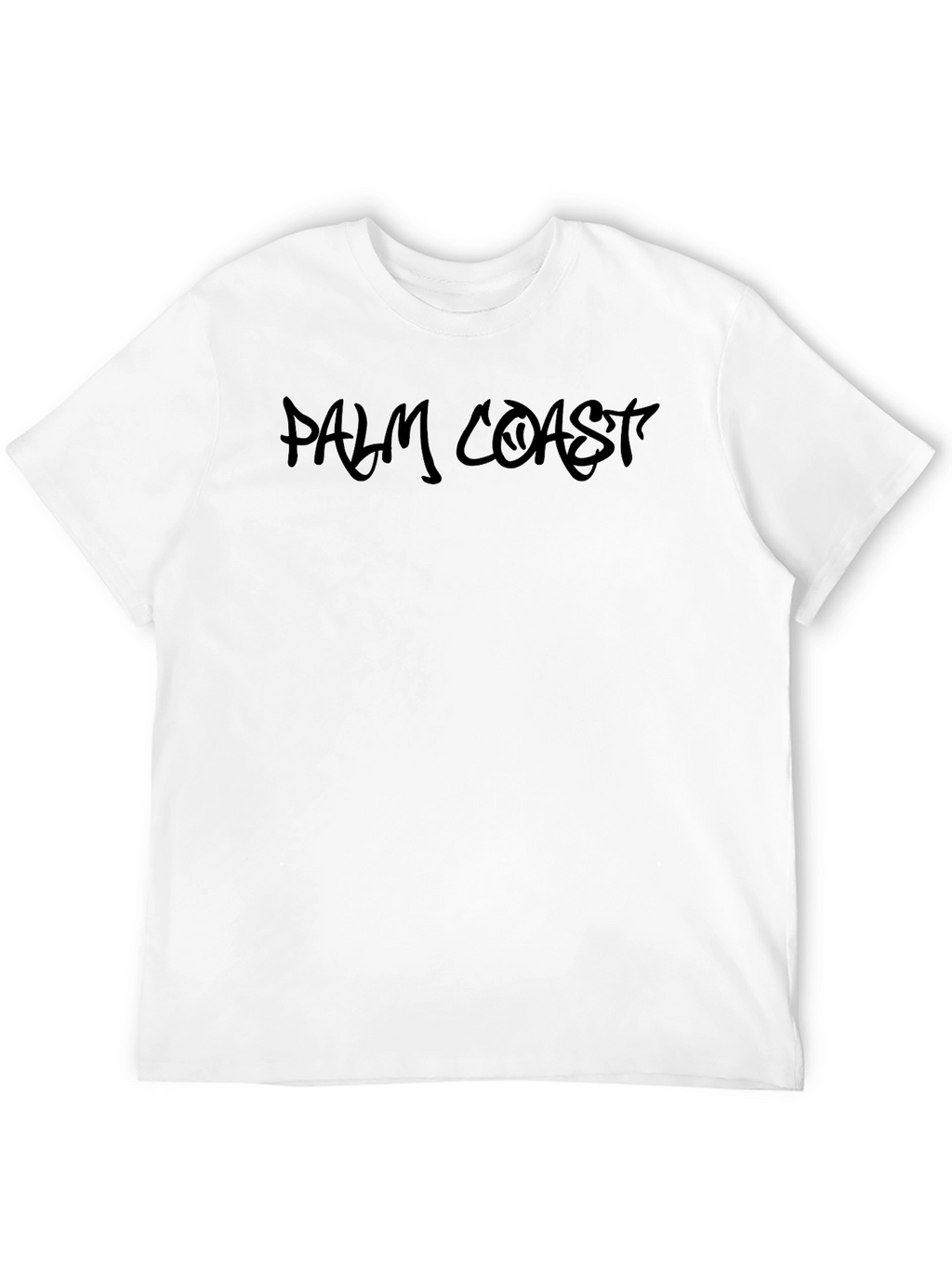 Palm Coast Graphic Tee - Black