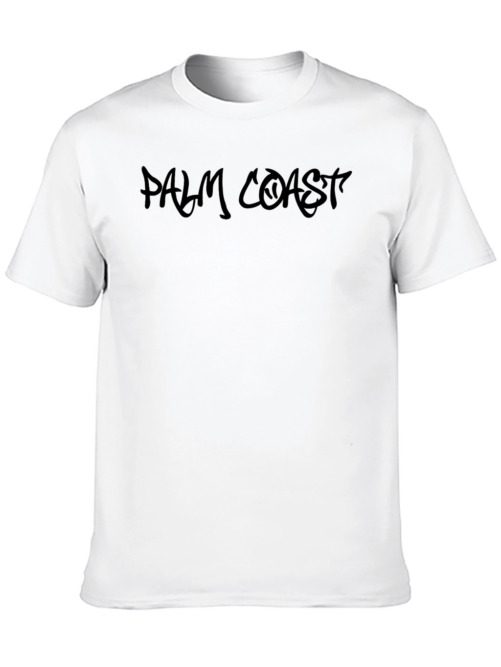 Palm Coast Graphic Tee - Black