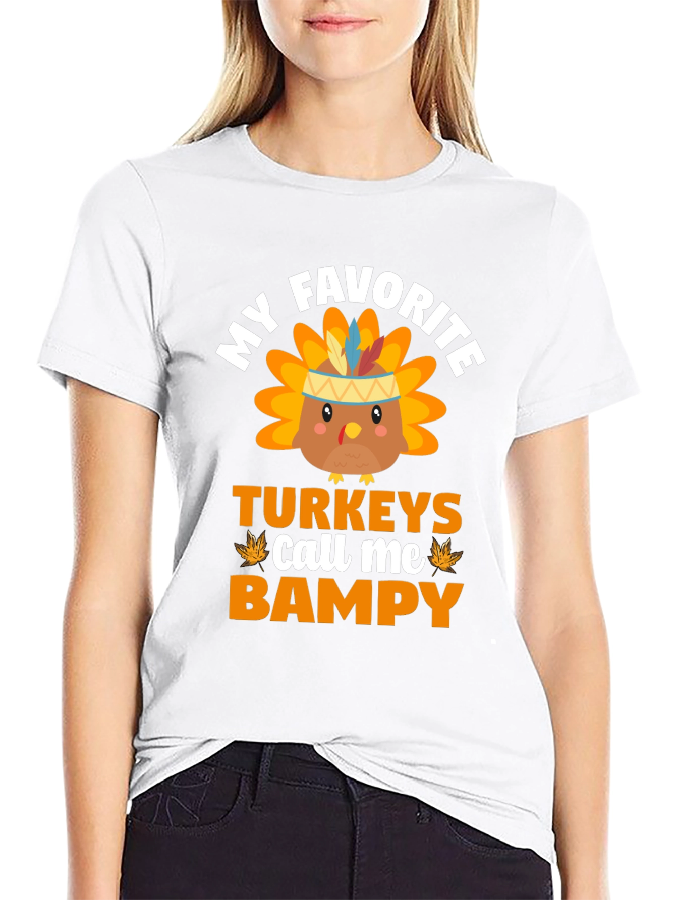 My Favorite Turkeys Call Me Bampy T-Shirt