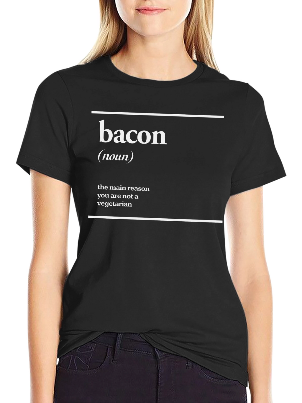 Bacon Definition T-Shirt - Funny Meat Lover Tee
