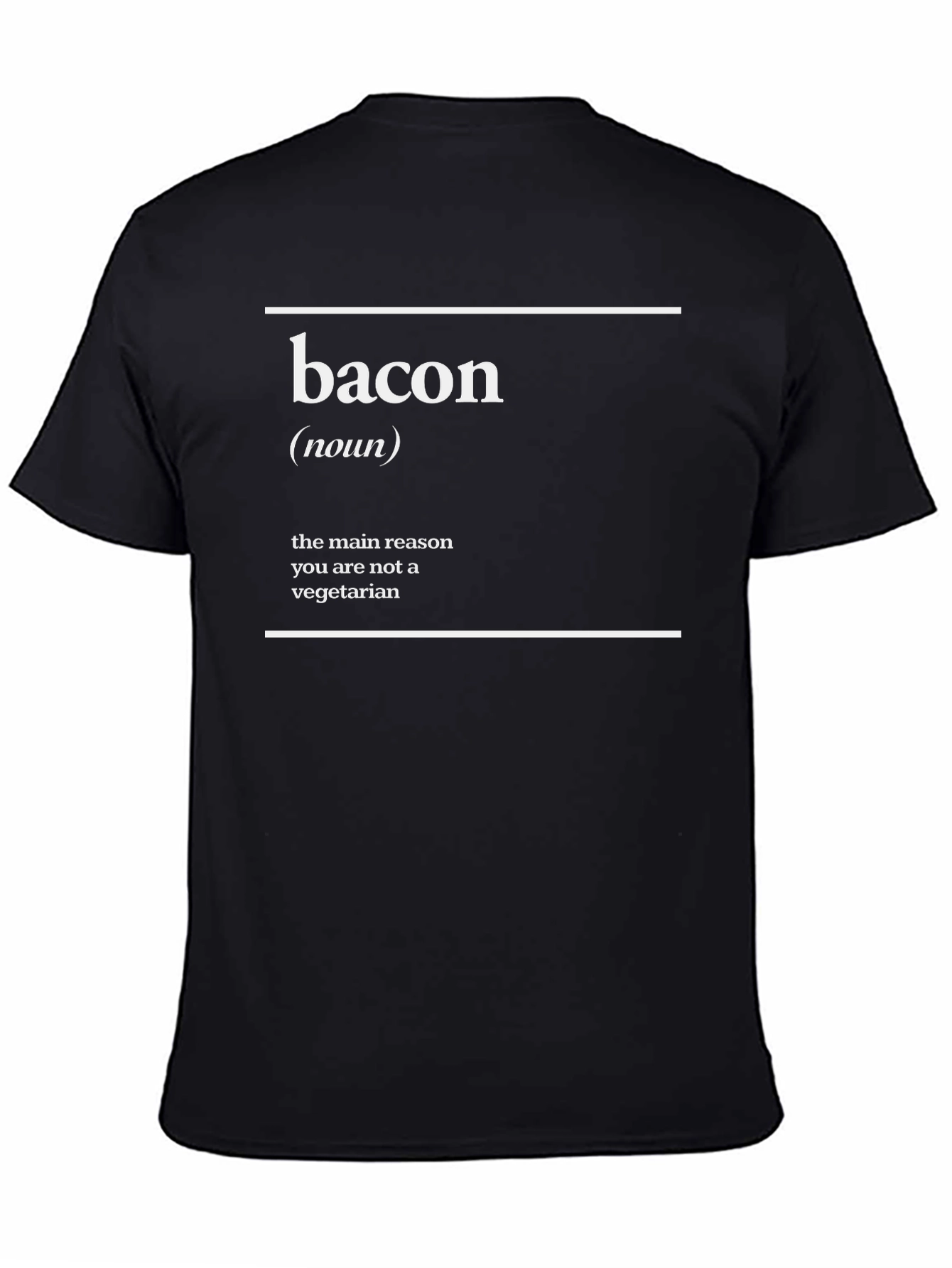 Bacon Definition T-Shirt - Funny Meat Lover Tee