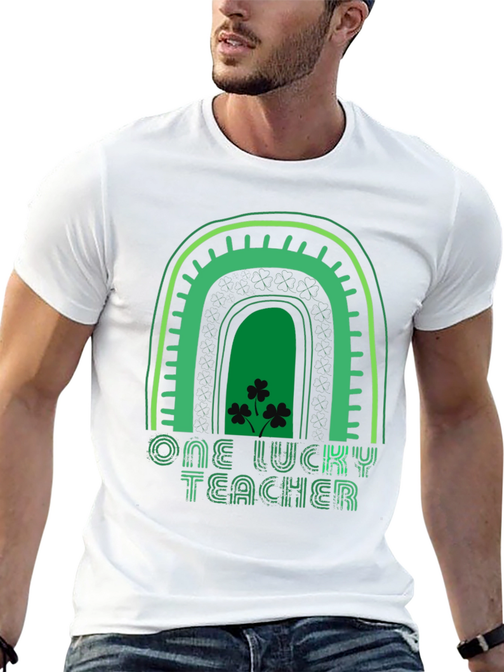 Lucky Teacher St. Patricks Day Graphic Tee