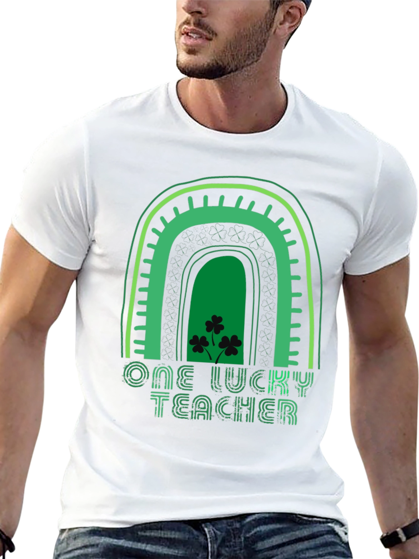 Lucky Teacher St. Patricks Day Graphic Tee