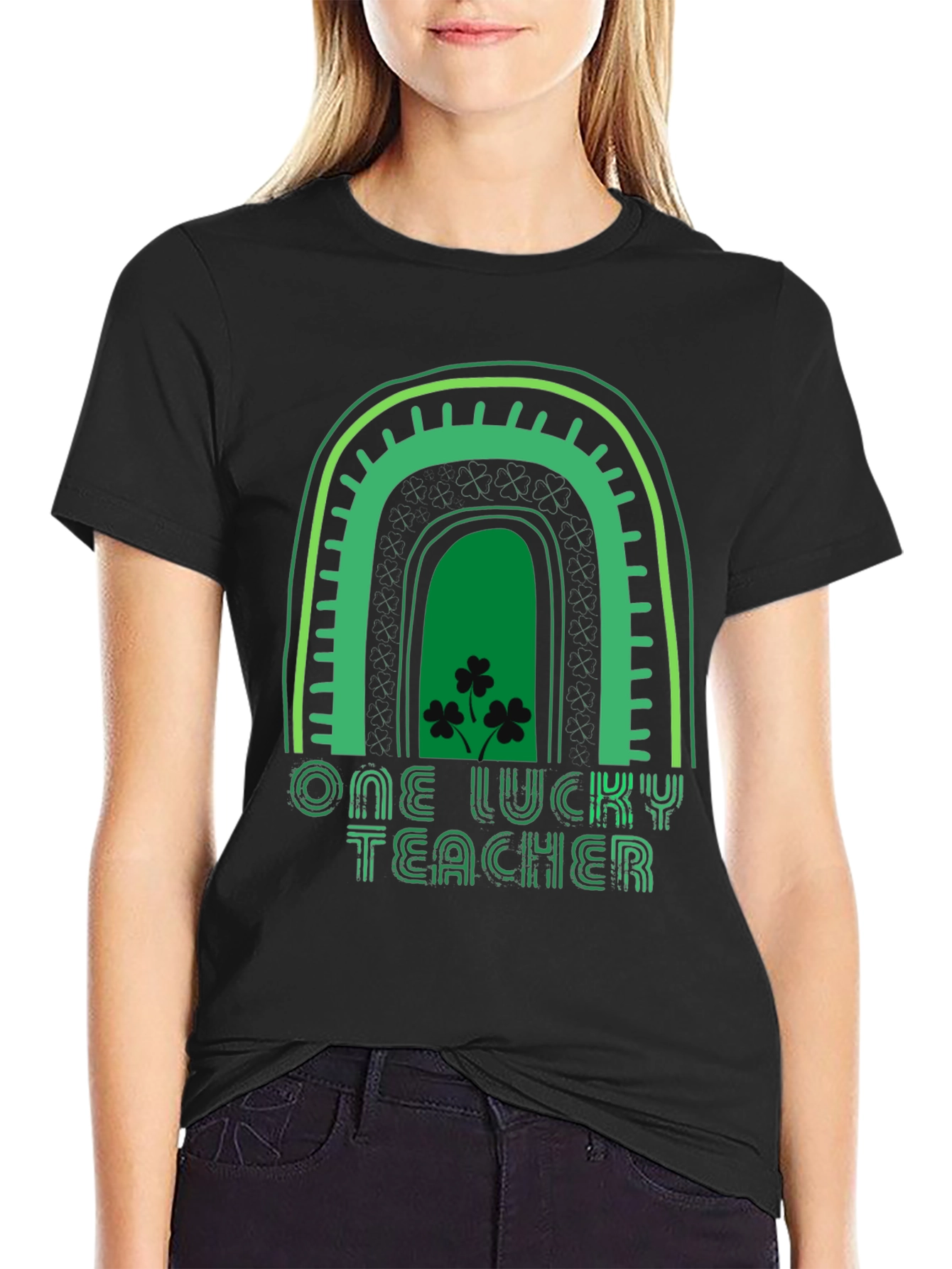 Lucky Teacher St. Patricks Day Graphic Tee