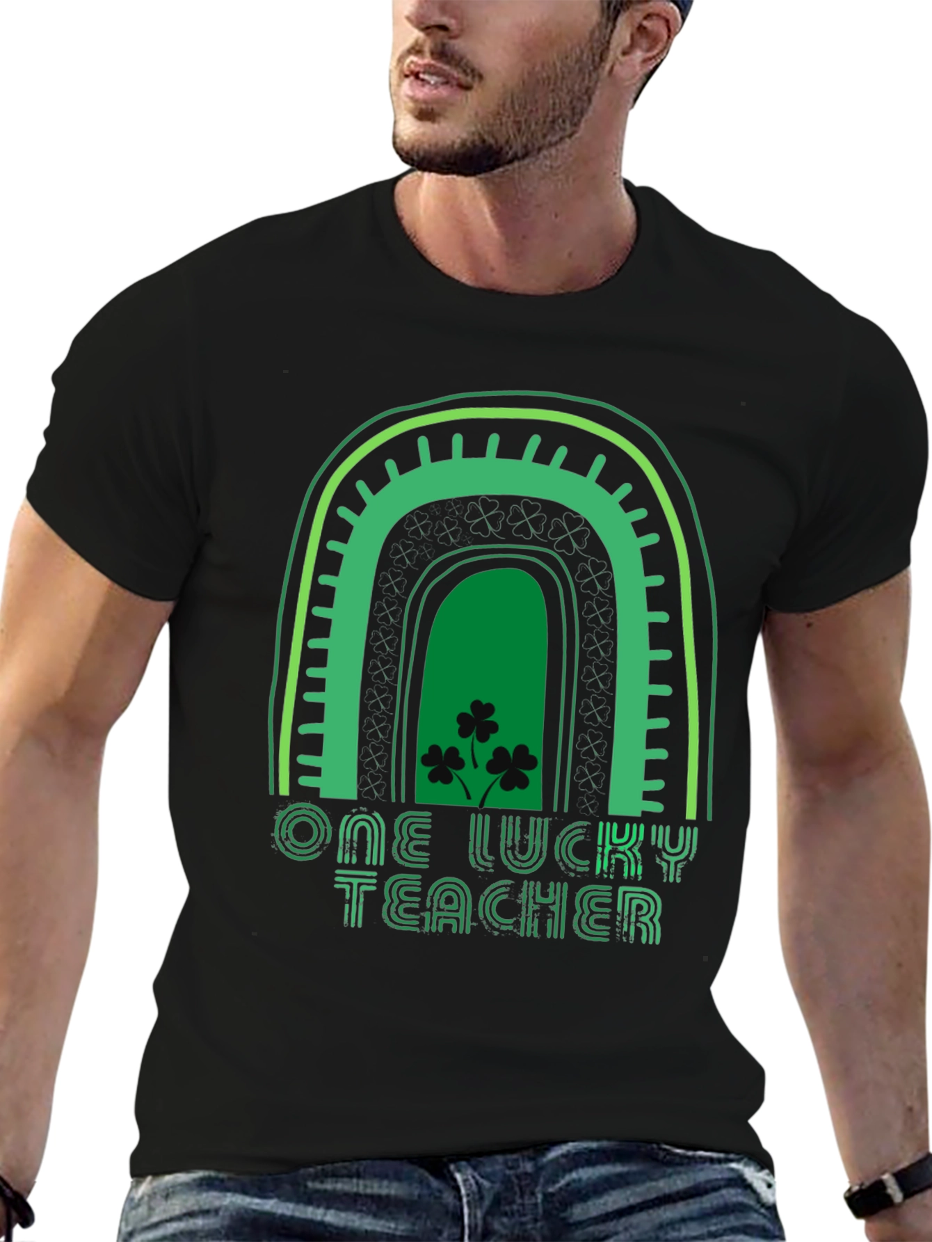 Lucky Teacher St. Patricks Day Graphic Tee