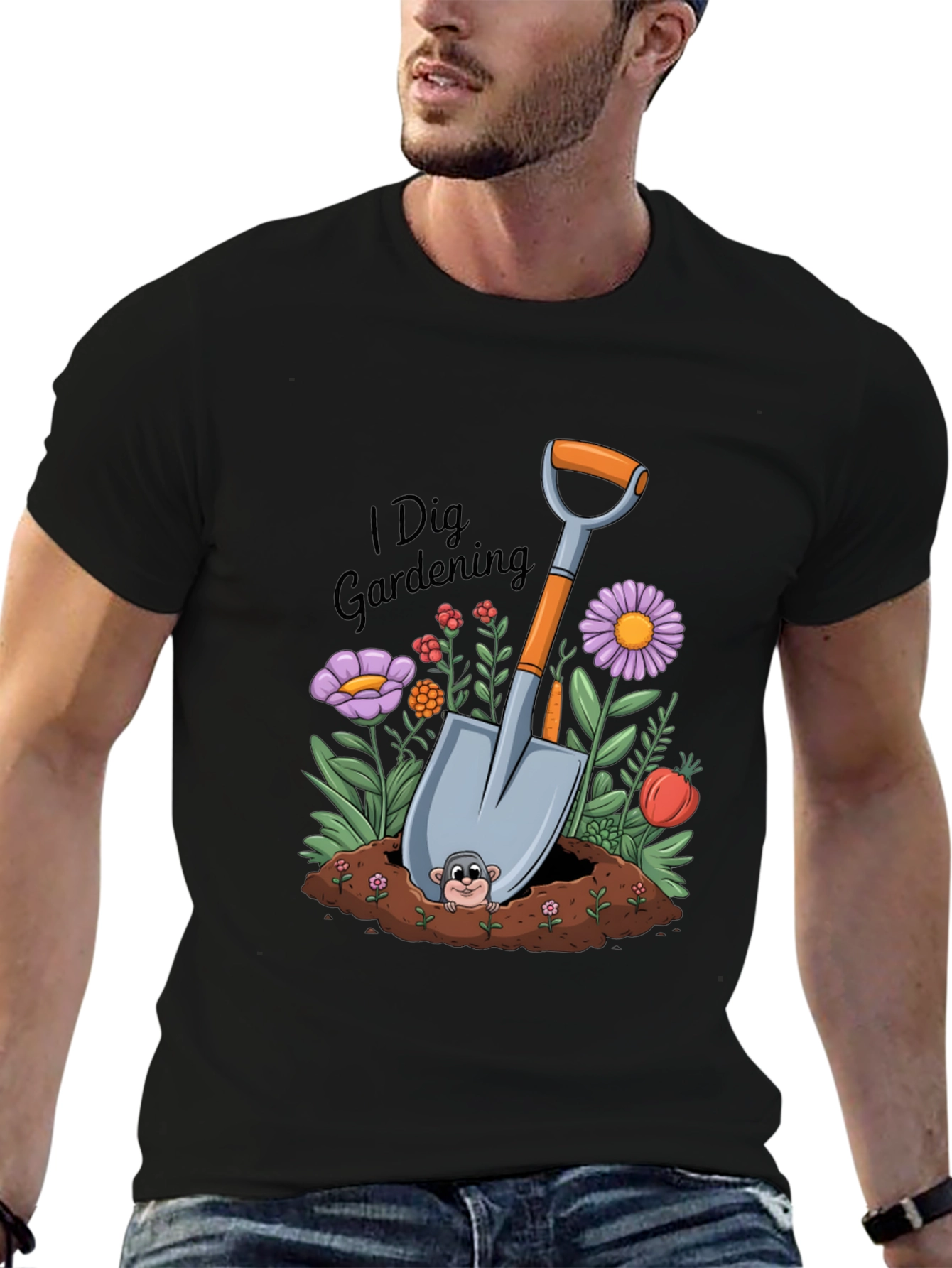I Dig Gardening T-Shirt Garden Lover Tee