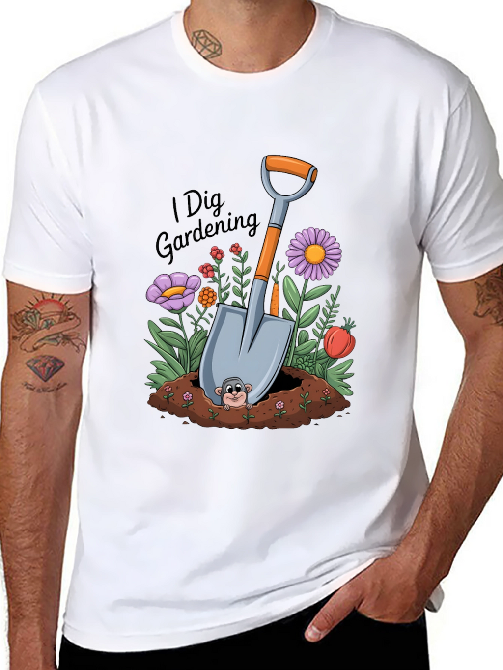 I Dig Gardening T-Shirt Garden Lover Tee