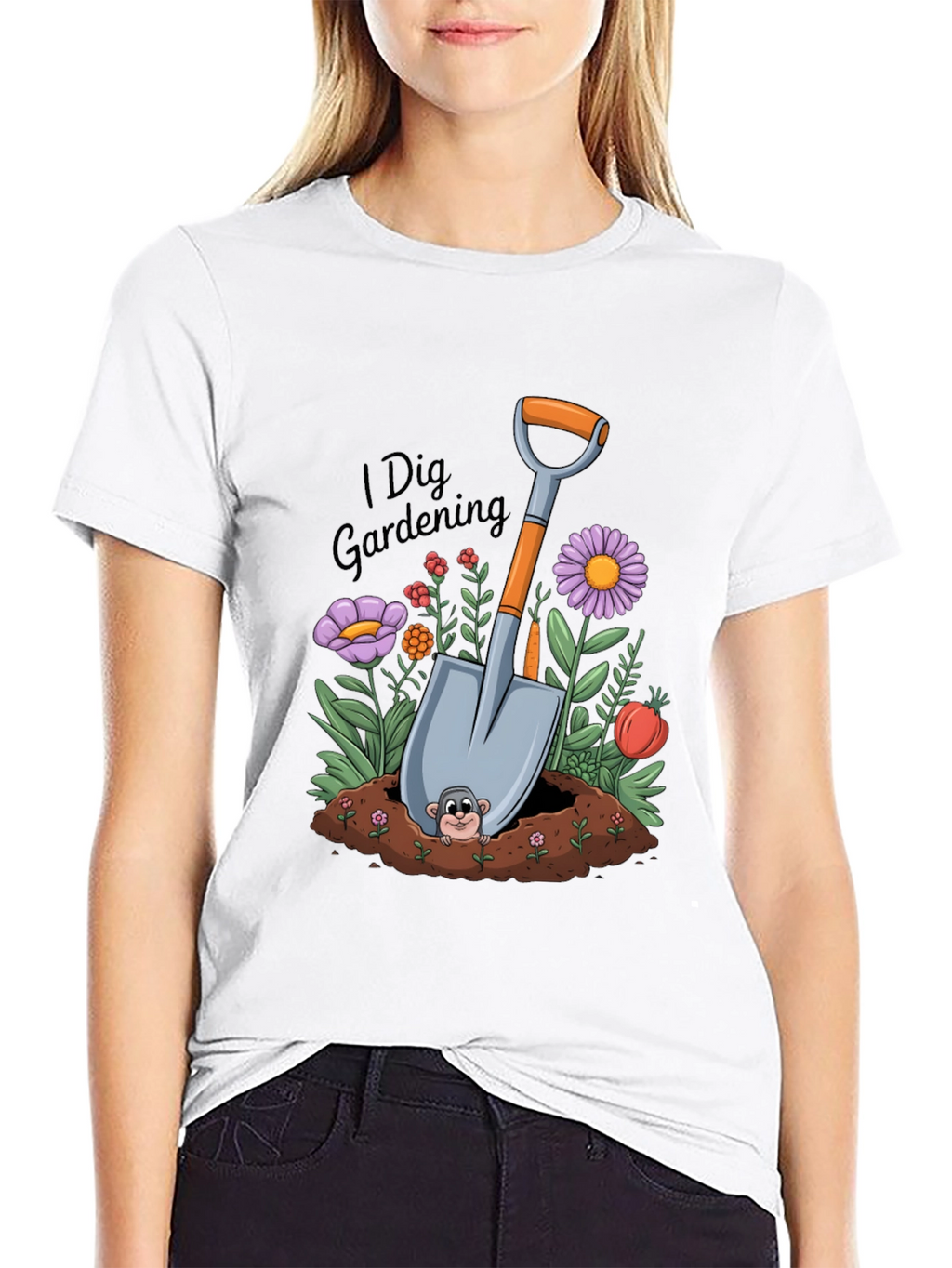 I Dig Gardening T-Shirt Garden Lover Tee