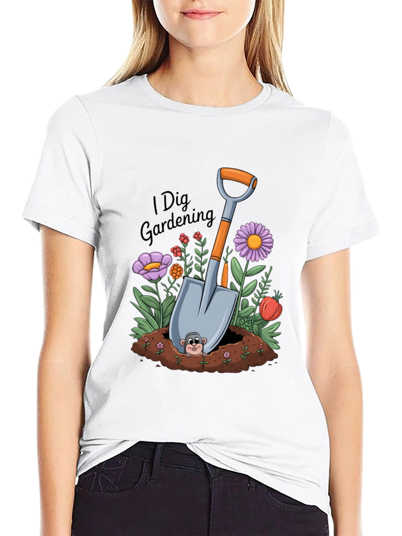 I Dig Gardening T-Shirt Garden Lover Tee