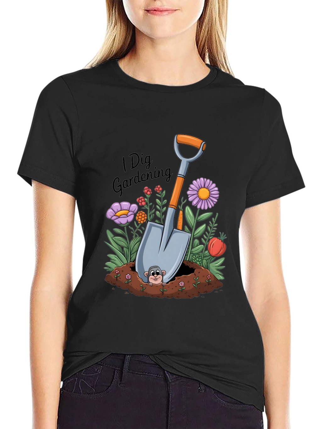 I Dig Gardening T-Shirt Garden Lover Tee