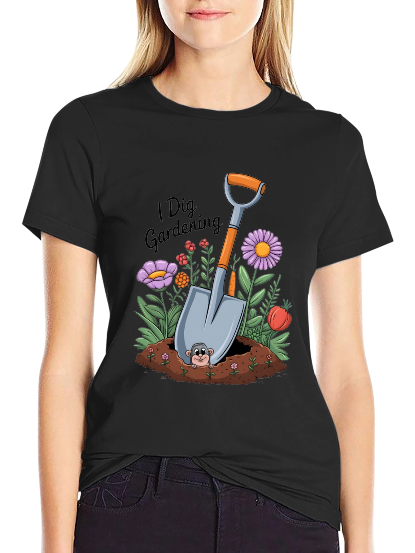 I Dig Gardening T-Shirt Garden Lover Tee