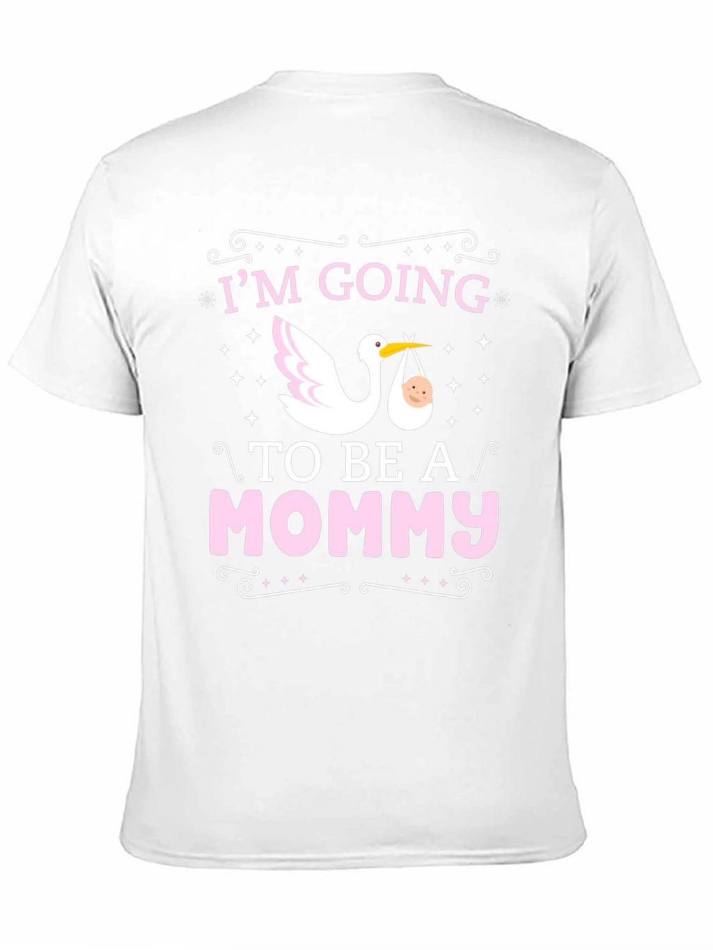 Mommy to Be Stork Graphic Tee