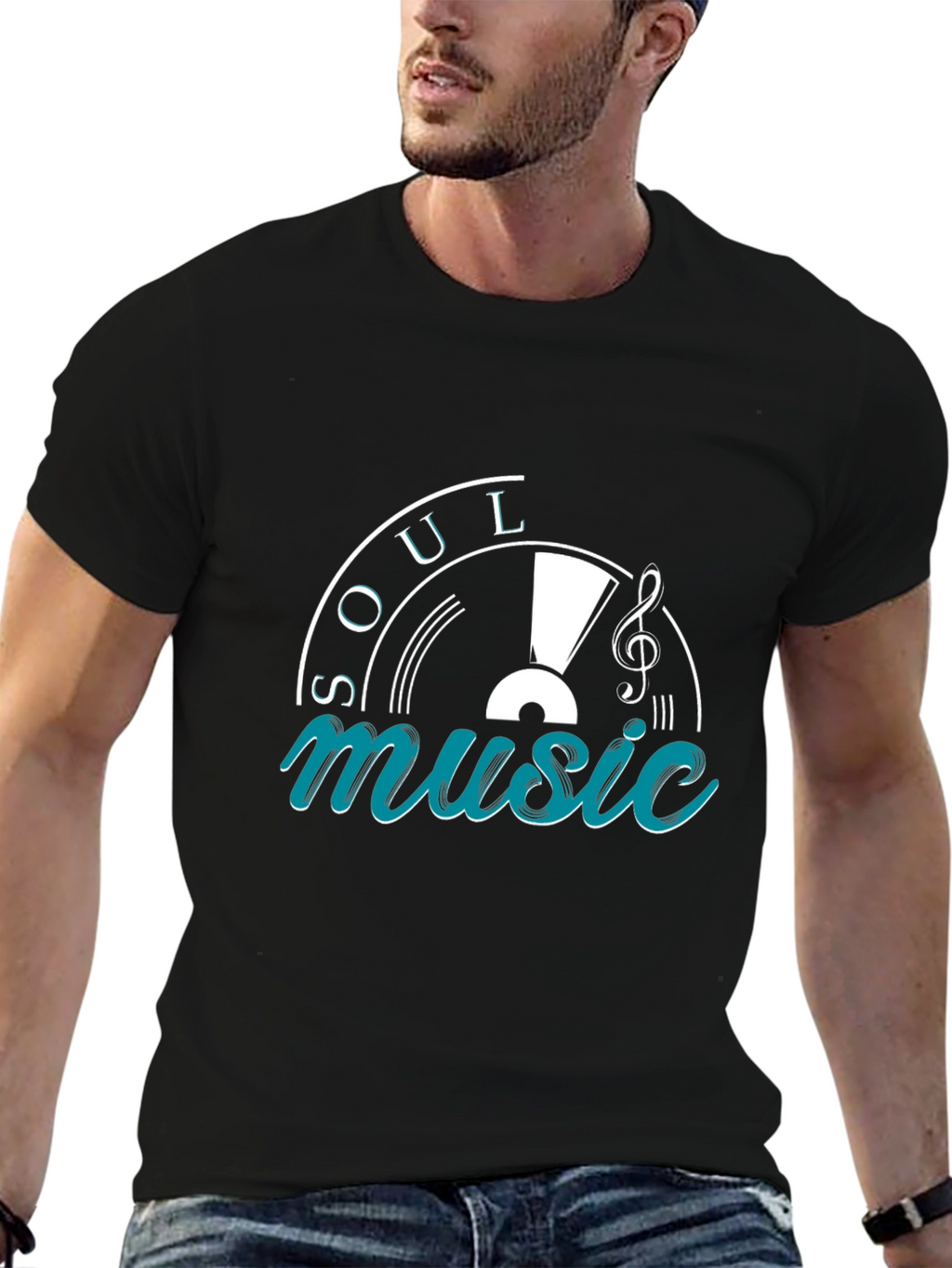 Soul Music T-Shirt - Retro Vinyl Graphic Tee
