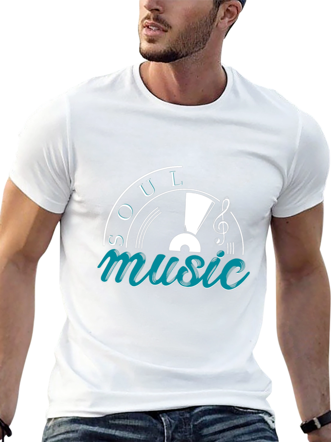 Soul Music T-Shirt - Retro Vinyl Graphic Tee