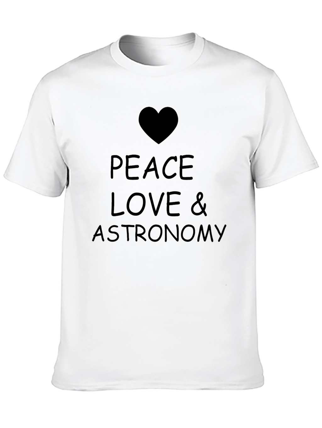 Peace Love & Astronomy T-Shirt
