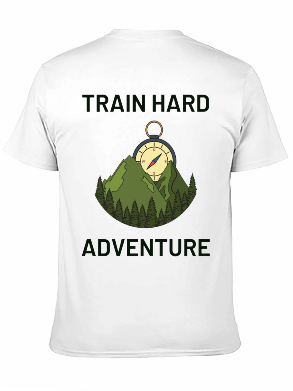 Train Hard Adventure Compass T-Shirt