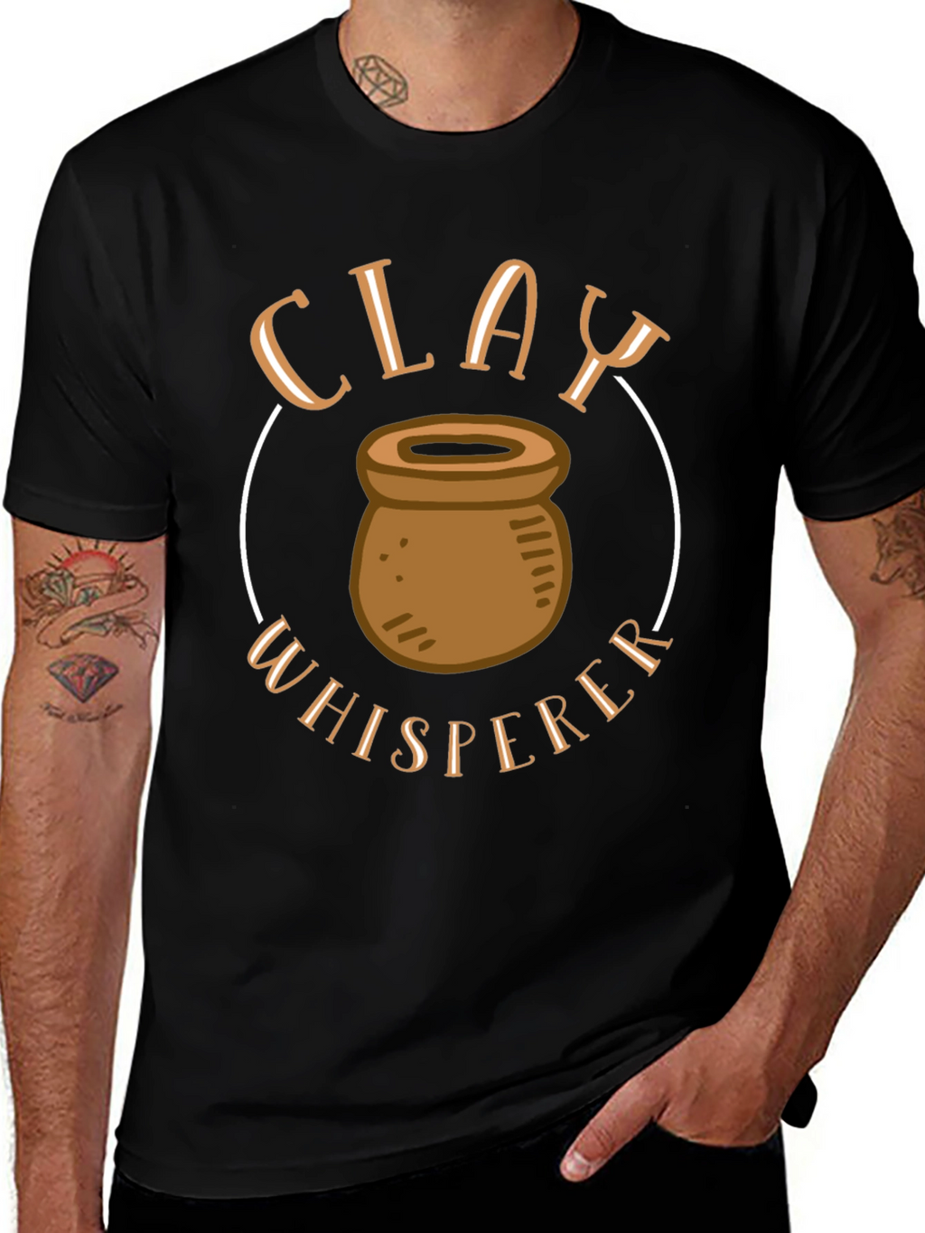 Clay Whisperer T-Shirt - Pottery Lover Gift