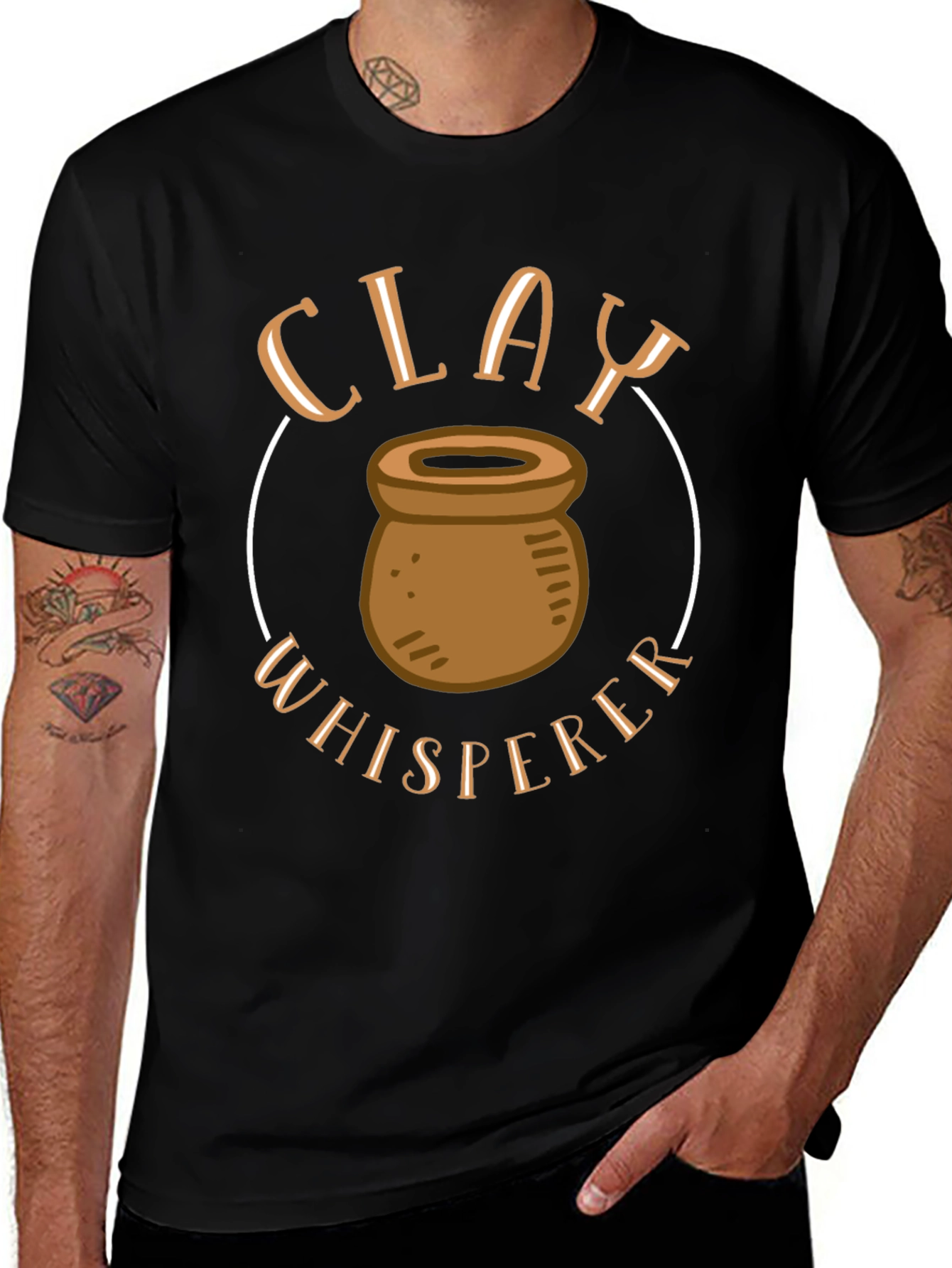 Clay Whisperer T-Shirt - Pottery Lover Gift