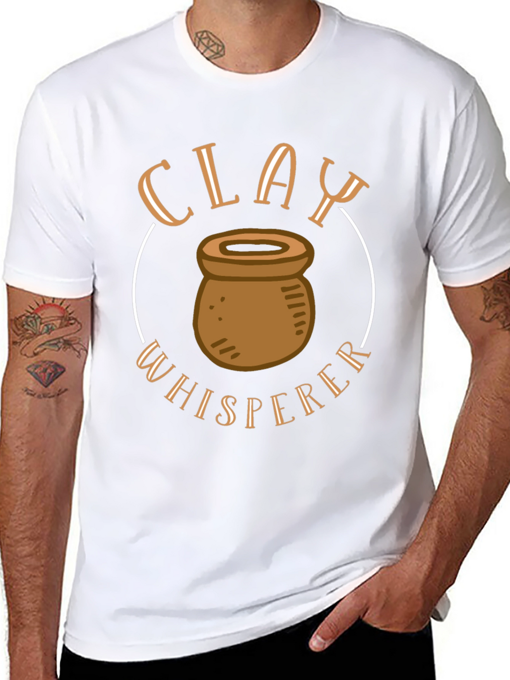 Clay Whisperer T-Shirt - Pottery Lover Gift