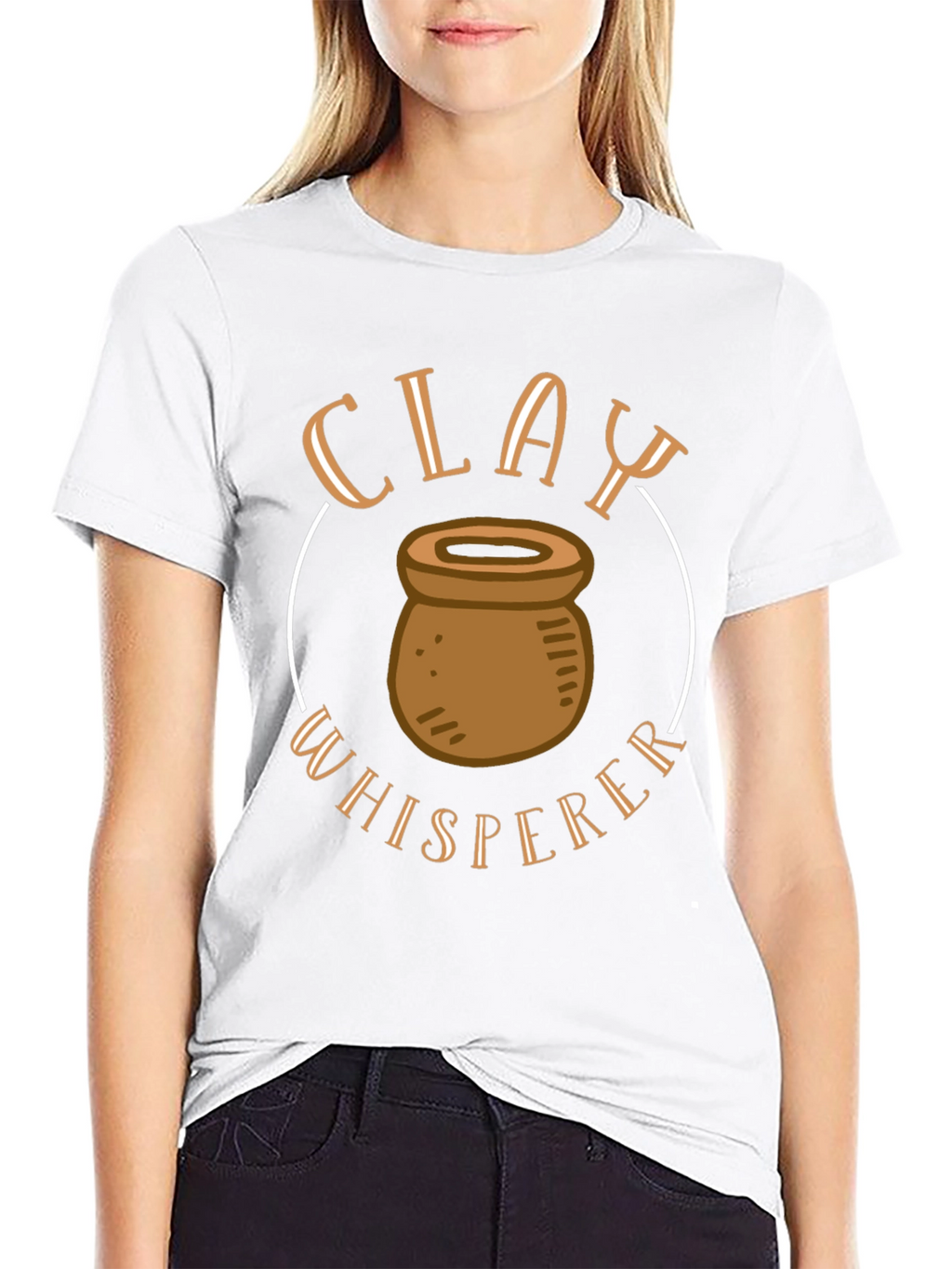 Clay Whisperer T-Shirt - Pottery Lover Gift