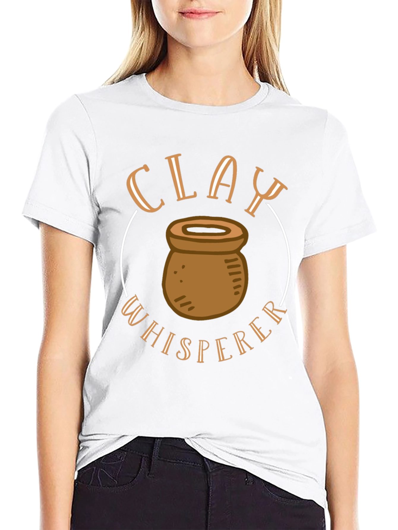 Clay Whisperer T-Shirt - Pottery Lover Gift