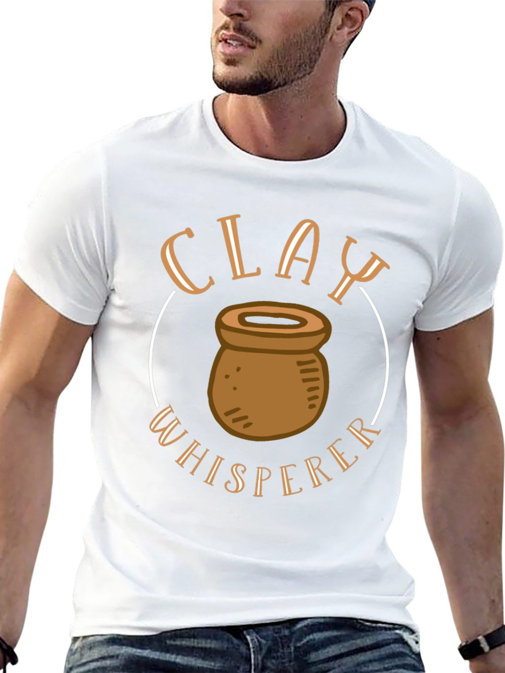 Clay Whisperer T-Shirt - Pottery Lover Gift