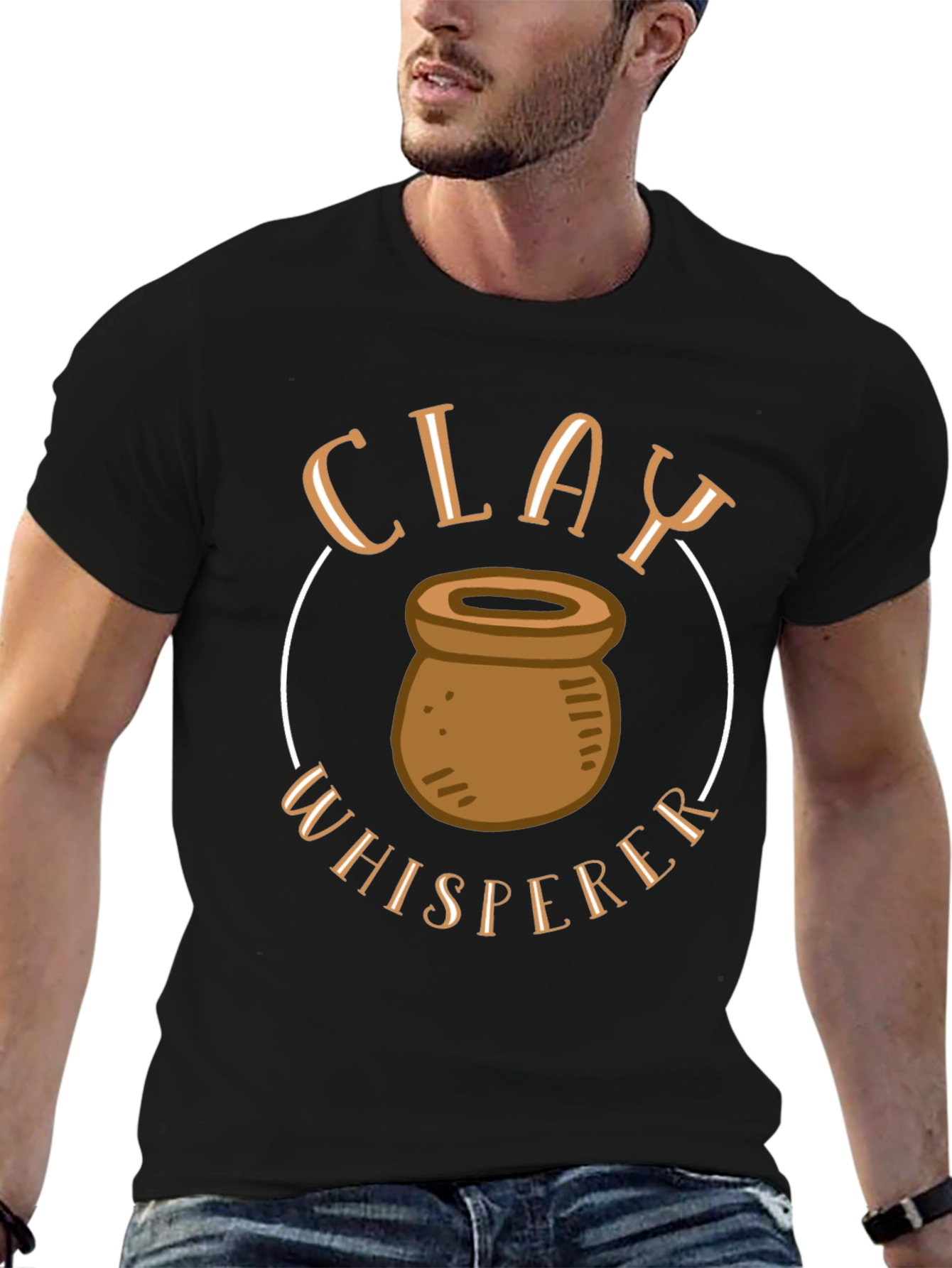 Clay Whisperer T-Shirt - Pottery Lover Gift