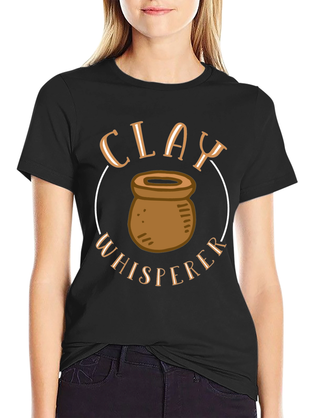 Clay Whisperer T-Shirt - Pottery Lover Gift