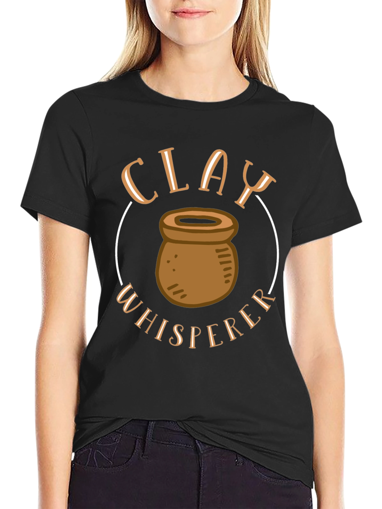 Clay Whisperer T-Shirt - Pottery Lover Gift