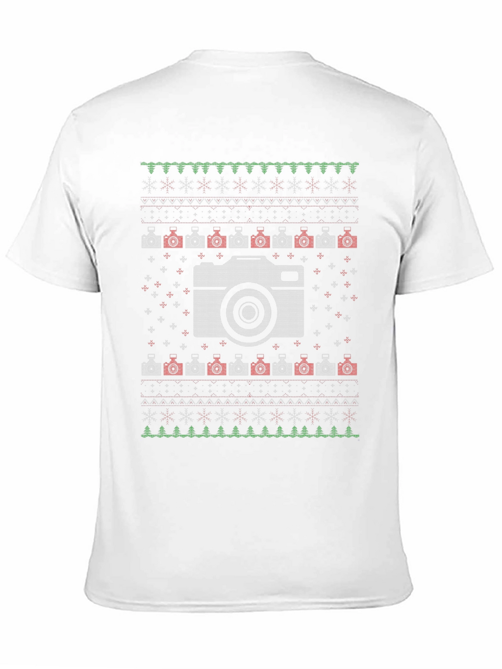 Camera Ugly Christmas Sweater T-Shirt