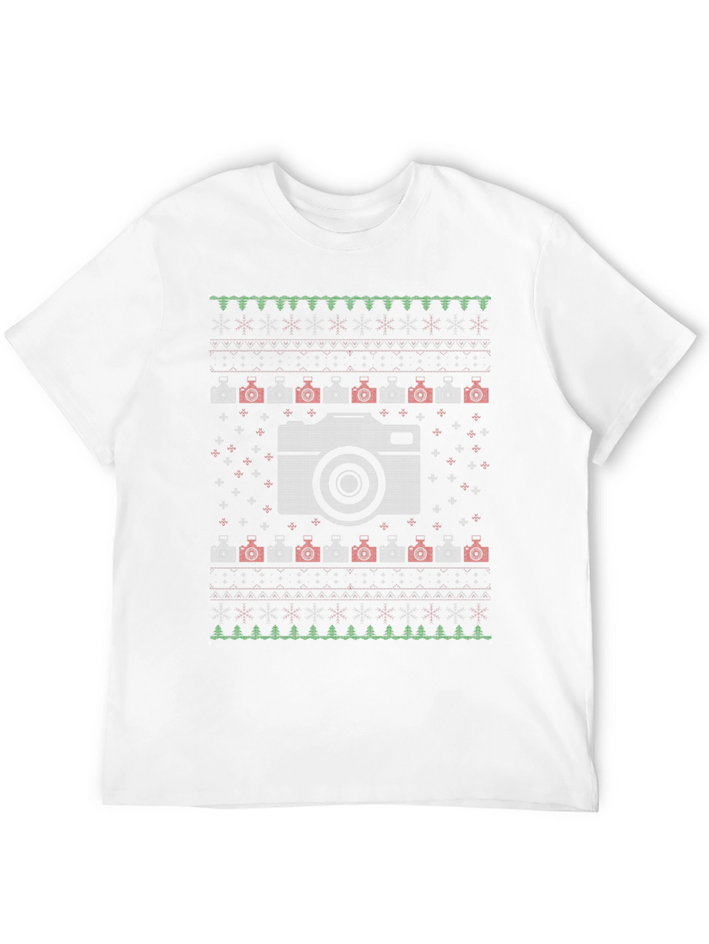 Camera Ugly Christmas Sweater T-Shirt