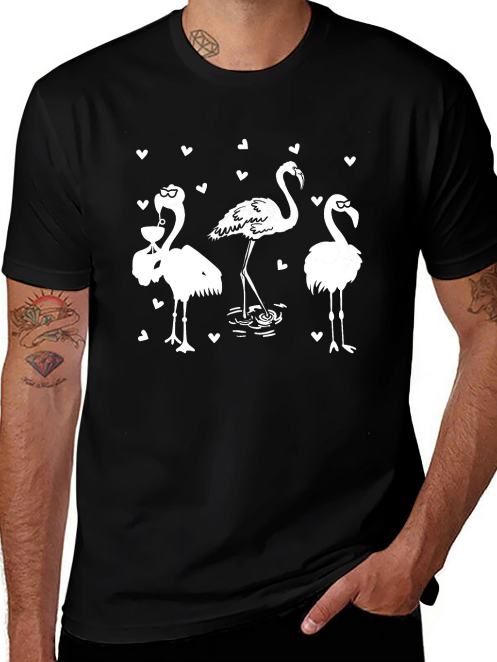 Flamingo Party Graphic Tee