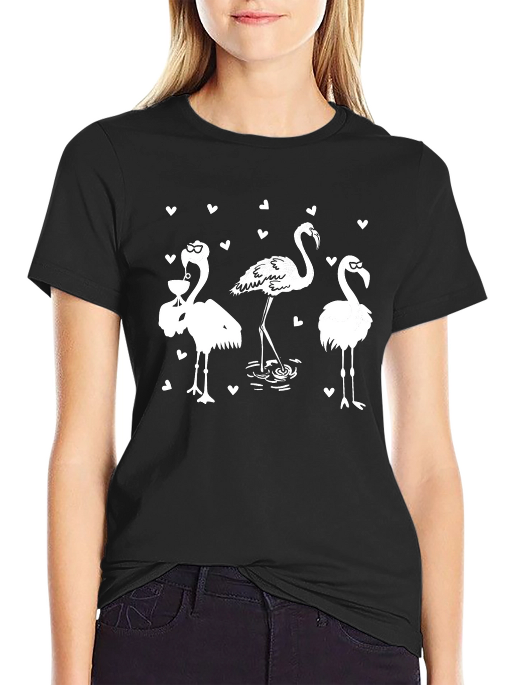 Flamingo Party Graphic Tee
