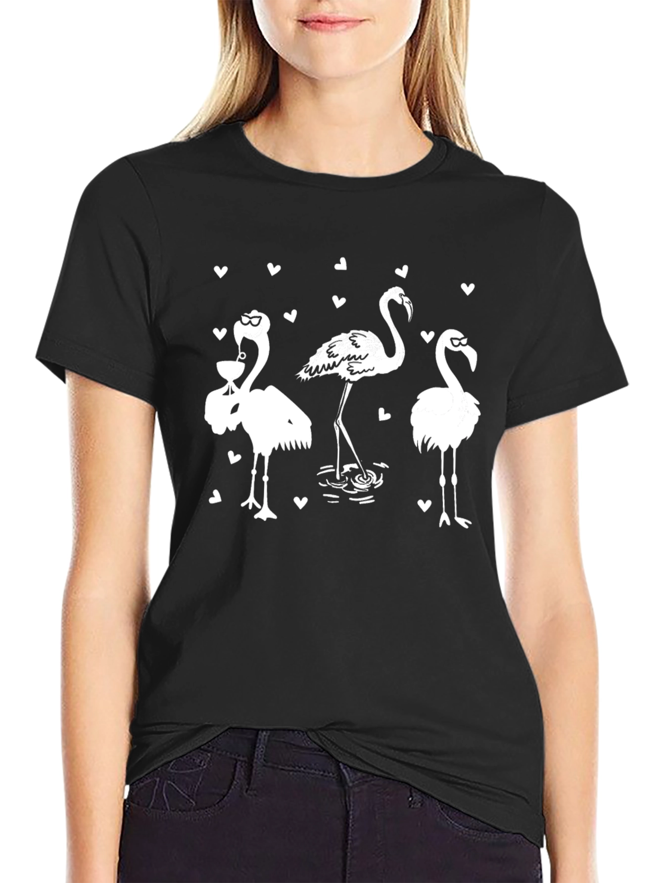 Flamingo Party Graphic Tee