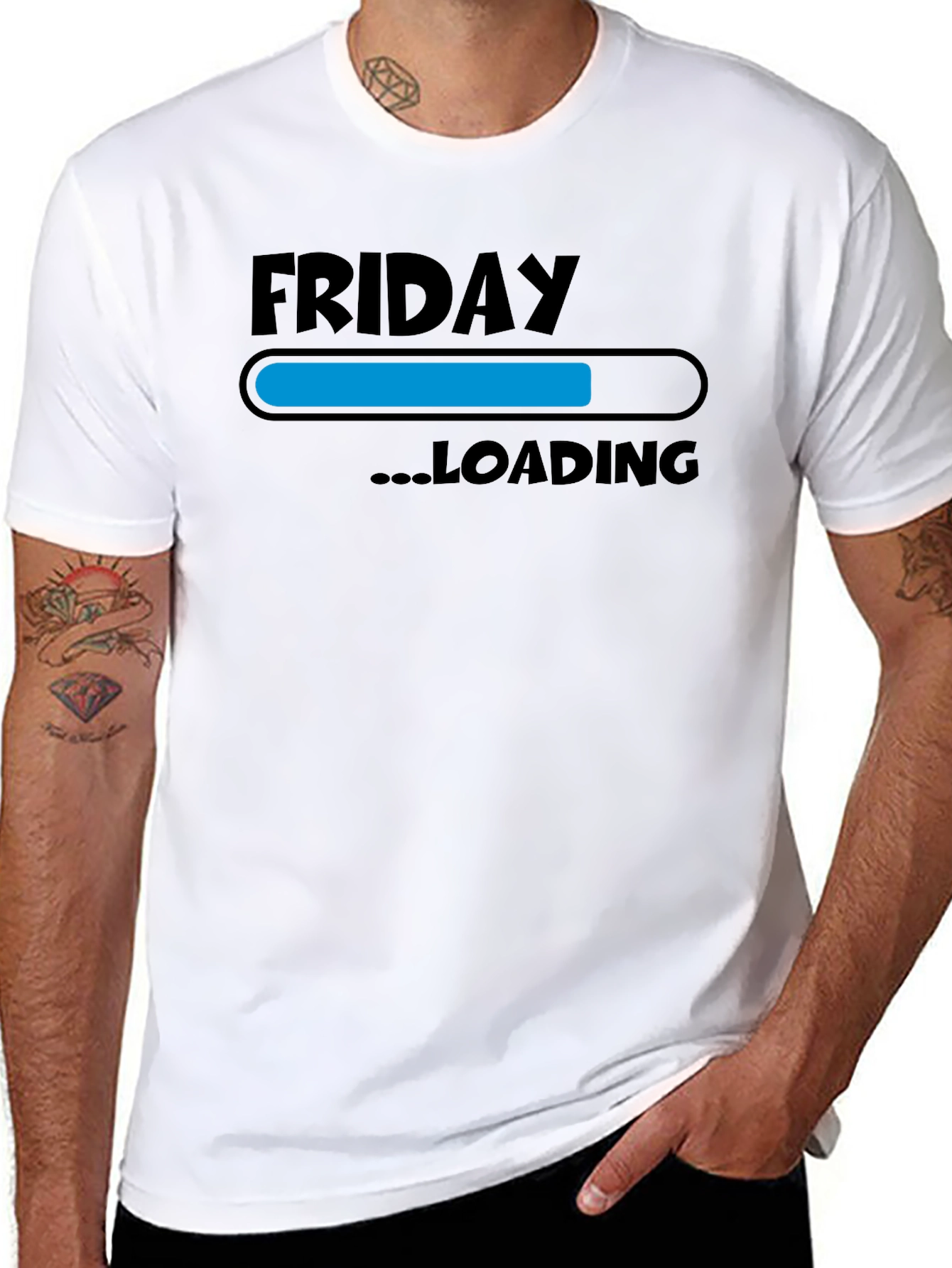 Friday Loading T-Shirt - Weekend Countdown Tee