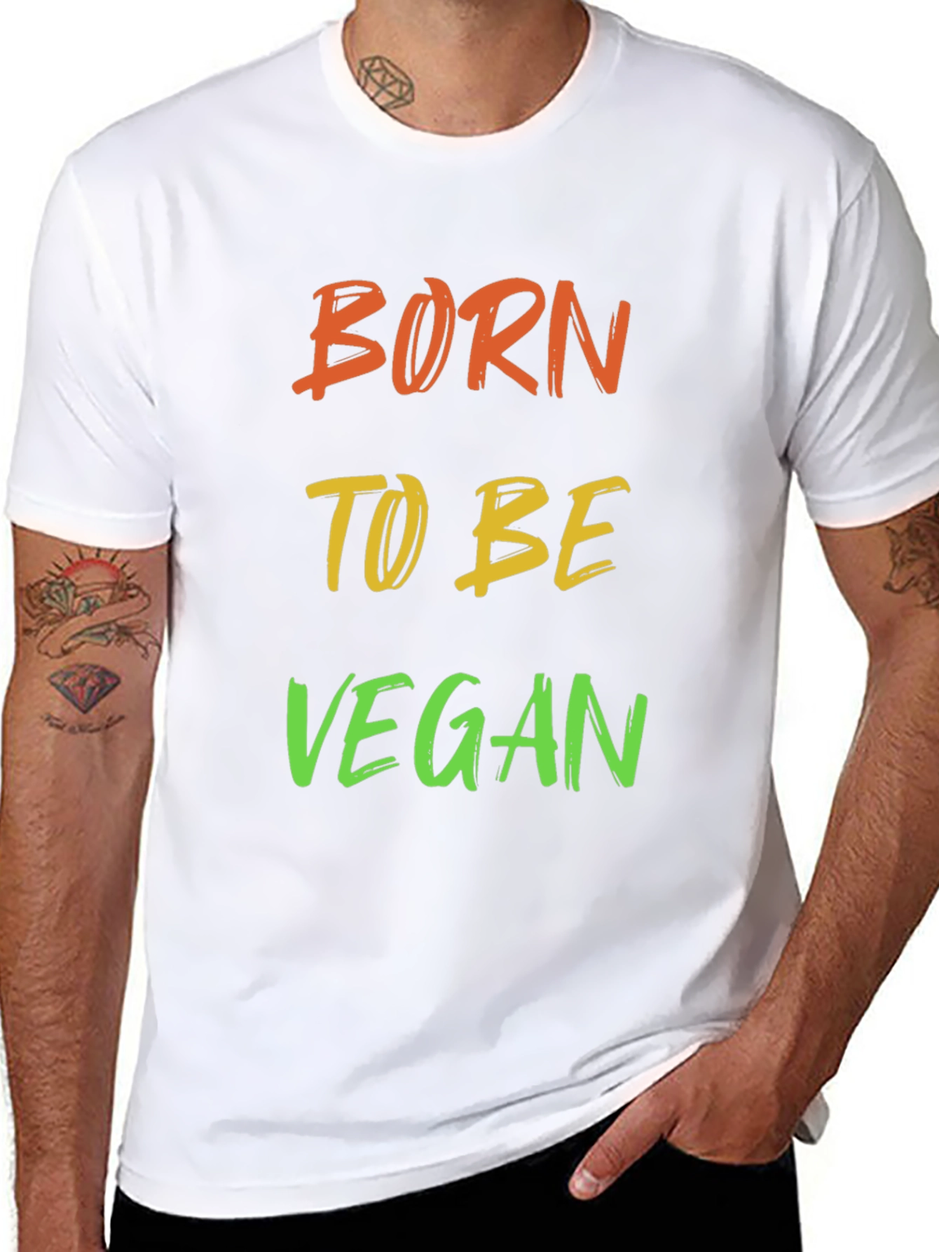 Born to be Vegan T-Shirt